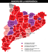 Porcentaje de población adherida por comarca (28/8/2015)