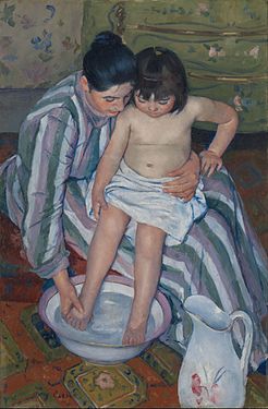 The Child's Bath (created by Mary Cassatt; nominated by MurielMary)