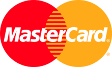 Логотип MasterCard, що використовувався з 16 грудня 1990 року по 1996 рік