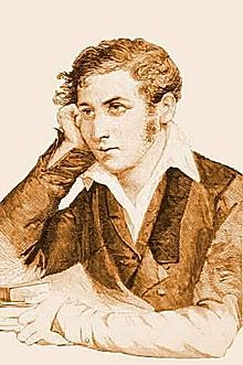 Carlo Cattaneo Matania Edoardo - Ritratto giovanile di Carlo Cattaneo - xilografia - 1887.jpg