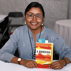 Majumdar at the 2022 Texas Book Festival.