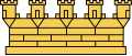 Шведска мурална круна, користена од градовите
