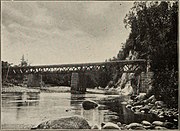 Järnvägsbro över Fishel's River, 1902