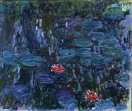 Ninfee e riflessi del salice 1916-1919, Musée Marmottan Monet