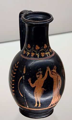 Ókori boroskancsó a Kr. e. 4. századból