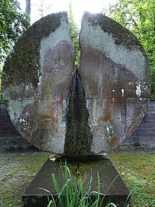 Paul Agustoni (1934–2012), Grosse Sonne 1984, Waldfriedhof Rheinfelden