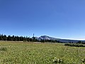 Raft Mountain, taken from the flower meadows of Trophy Mountain