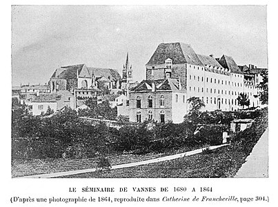 Séminaire de Vannes de 1680 à 1864