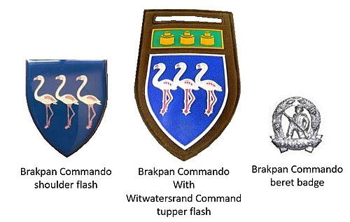 SADF era Brakpan Commando insignia