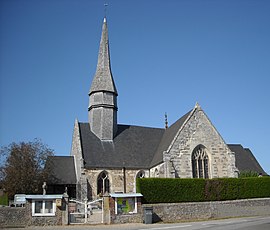 The church in Saint-Victor-de-Chrétienville