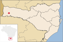 Kaart van Cunha Porã