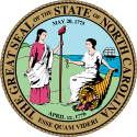 Seal of North Carolina.