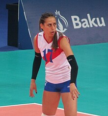 Silvija Popovic at the 2015 European Games.jpg