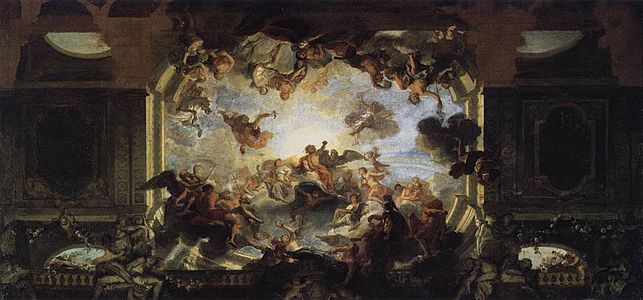 Assembleia dos deuses, 1705