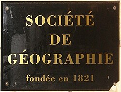 Мемориальная доска Société de géographie 04923.jpg