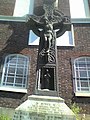 Celtic cross at St Patrick's Chapel