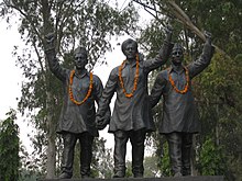 Statues of Bhagat Singh, Rajguru and Sukhdev.jpg
