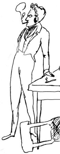 Portrait of Max Stirner by Friedrich Engels Stirner02.jpg