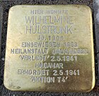 Stolperstein für Wilhelmine Hülstrunk, Bürgebuschweg 16, Leverkusen
