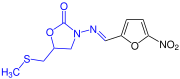 Strukturformel von Nifuratel