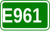 Europese weg 961