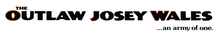 Description de l'image The Outlaw Josey Wales Logo.png.