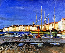 Le Port de Saint-Tropez, 1905, Albert Marquet