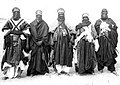 Hommes Touaregs en tenue de voyage (Algérie, 1950)