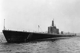 Die USS Grunion (1942).
