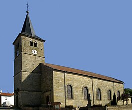 de kerk van Uriménil