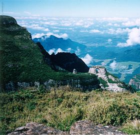 Vue depuis le sommet du Morro da Igreja.