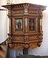 The renaissance pulpit from 1639