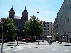 La piazza di Vesterbro