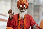 Sadhu in Varanasi, India.