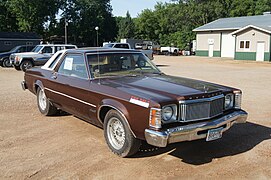 1976 Mercury Monarch (Shown with Ford Crown Victoria LX wheels)