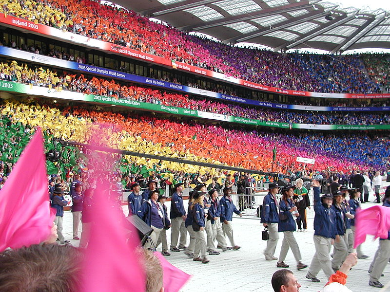 File:2003 Special Olympics Opening Crowd.JPG
