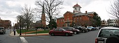 Frederick, the county seat and largest community in Frederick County 2008 03 28 - Frederick - City Hall 2.jpg