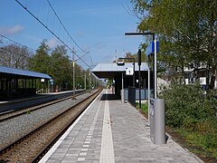 Veenendaal, Bahnsteiggleis 1