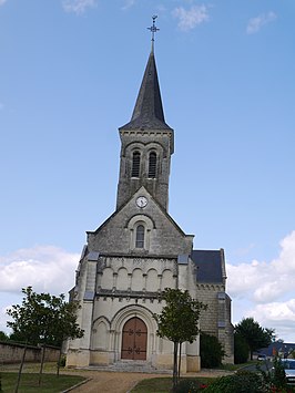 De kerk van Chacé