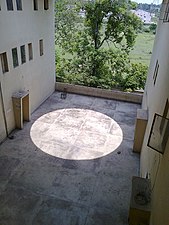 View from fourth-floor lobby