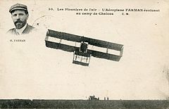 Aéroplane Farman Au Camp De Châlons