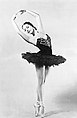 Alicia Alonso como cisne negro, 1955.