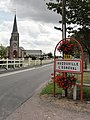 Entrée d'Auzouville-l'Esneval.