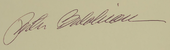 signature de Peter Balakian