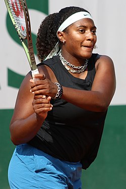 Hailey Baptisteová na French Open 2022