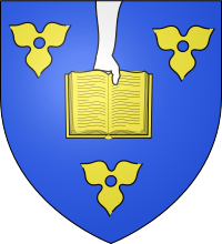 Le blason de l'ancienne université des lois d'Orléans