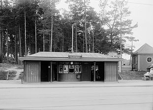 Hållplats "Dalarövägen", 1931