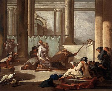 L'Adorazione dei teschi (1733), Washington, National Gallery of Art.