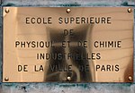 Miniatura per École supérieure de physique et de chimie industrielles de la ville de Paris