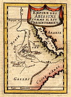 Mapa del Imperio de los Abisinios (Description, t. III, pl. XCV).